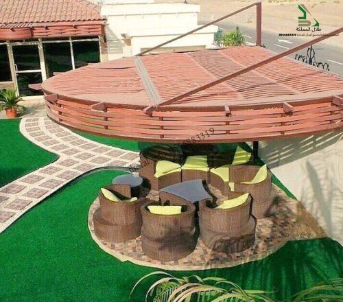 مظلات رؤية التميز الدمام الشرقية للمقاولات العامة وجميع أعمال الحدادة صور مظلات منوعة 41