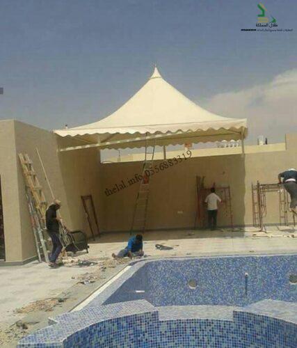مظلات رؤية التميز الدمام الشرقية للمقاولات العامة وجميع أعمال الحدادة صور مظلات منوعة 59