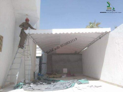 مظلات رؤية التميز الدمام الشرقية للمقاولات العامة وجميع أعمال الحدادة صور مظلات منوعة 6