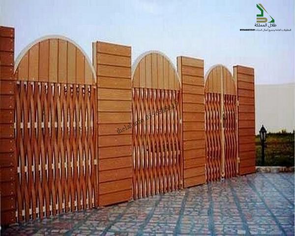 تركيب السواتر في جدة 5 سواتر خشب