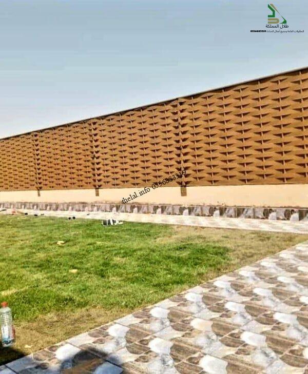 مظلات بلاستيك مجدولة للفلل والمنازل في الشرقية وجميع مدن المملكة 3 سواتر شرائح مجدولة