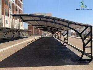 مظلات مواقف سيارات معلقة كابولي مظلات الشرقية افضل شركة لتنفيذ أعمال المظلات في الشرقية و المملكة العربية السعودية خبرة 25 عام ونفتخر بشهادة عملائنا وارضائهم